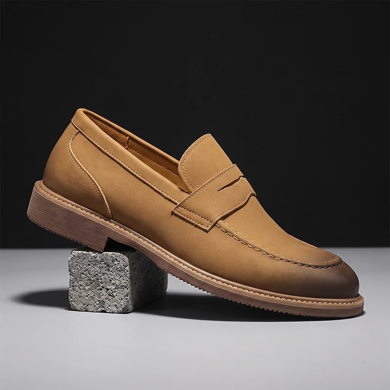 Abbott Leather Loafers