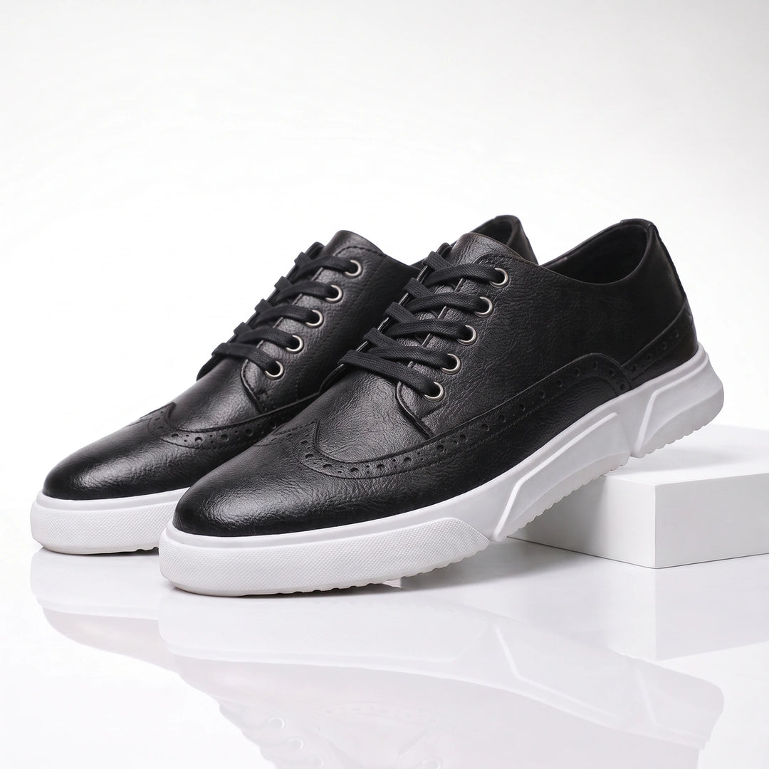 Calver Leather Brogue Sneakers