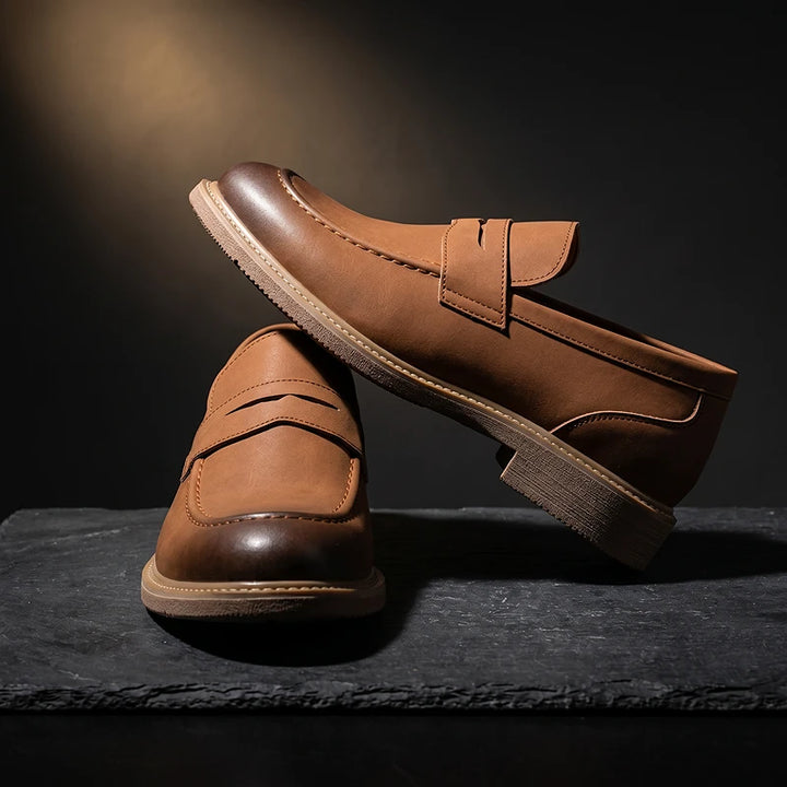 Abbott Leather Loafers