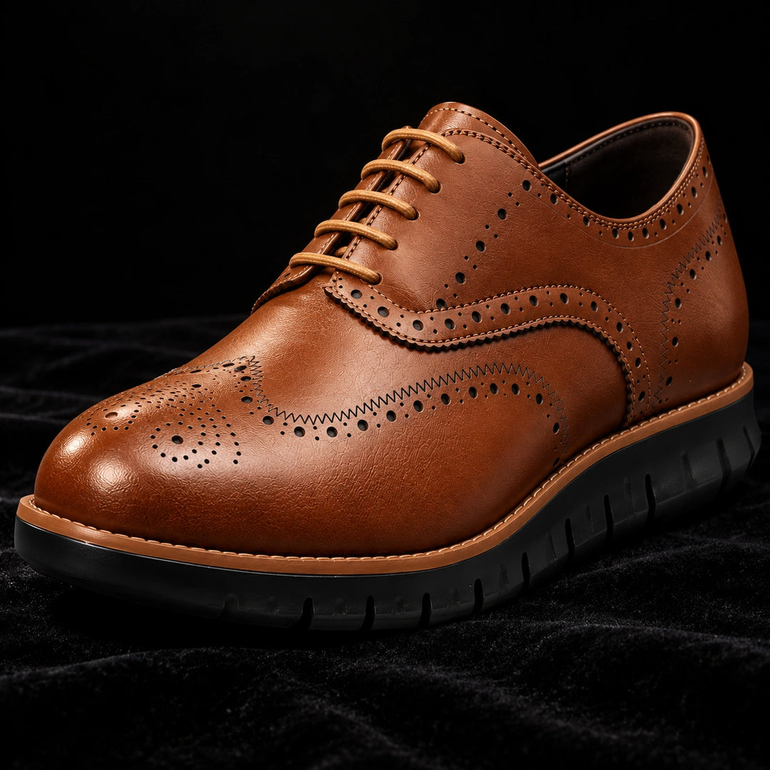 Miles Wingtip Brogue Shoes