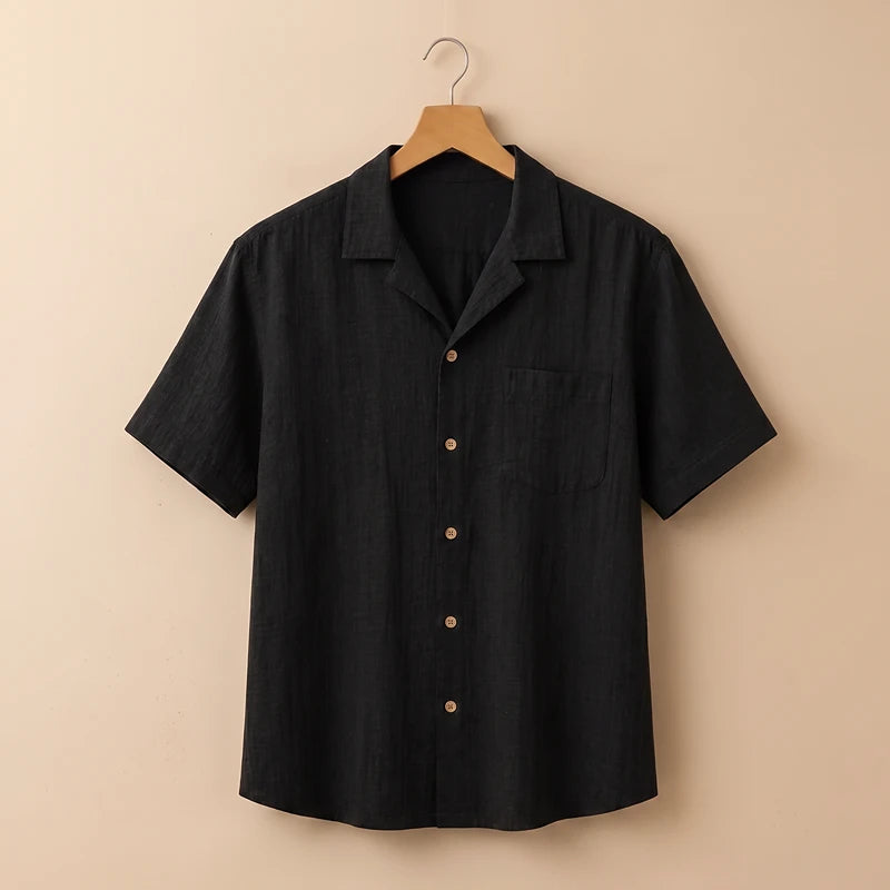 Capri Linen Camp Shirt