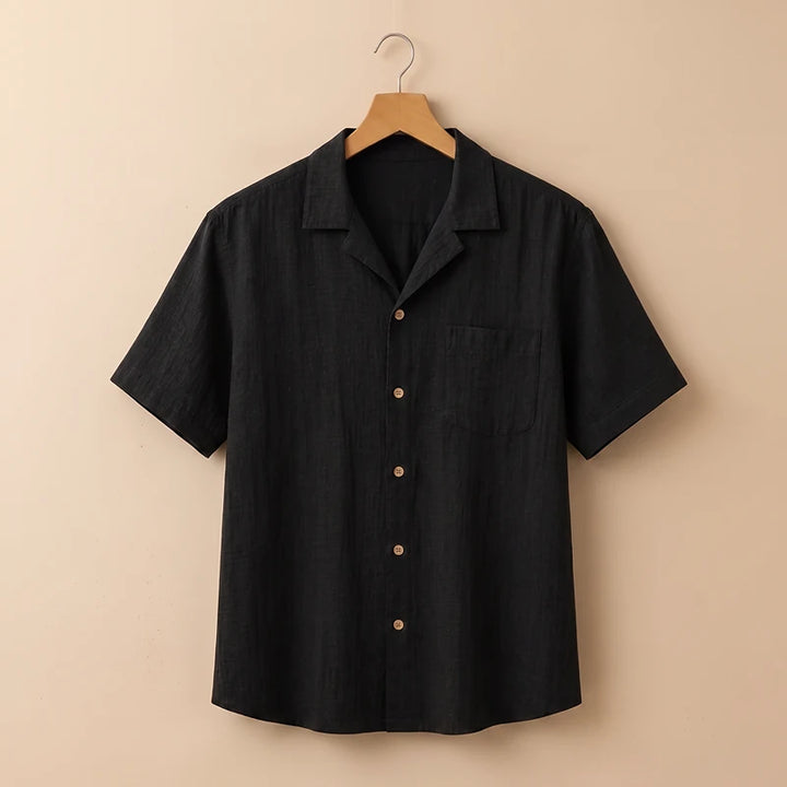 Capri Linen Camp Shirt
