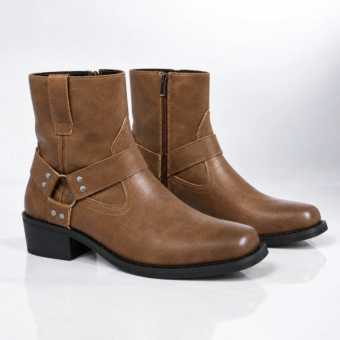 Barlow Leather Ankle Boots