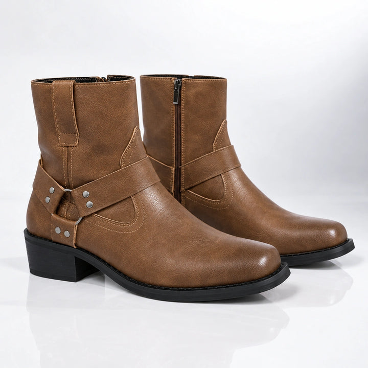 Barlow Leather Ankle Boots