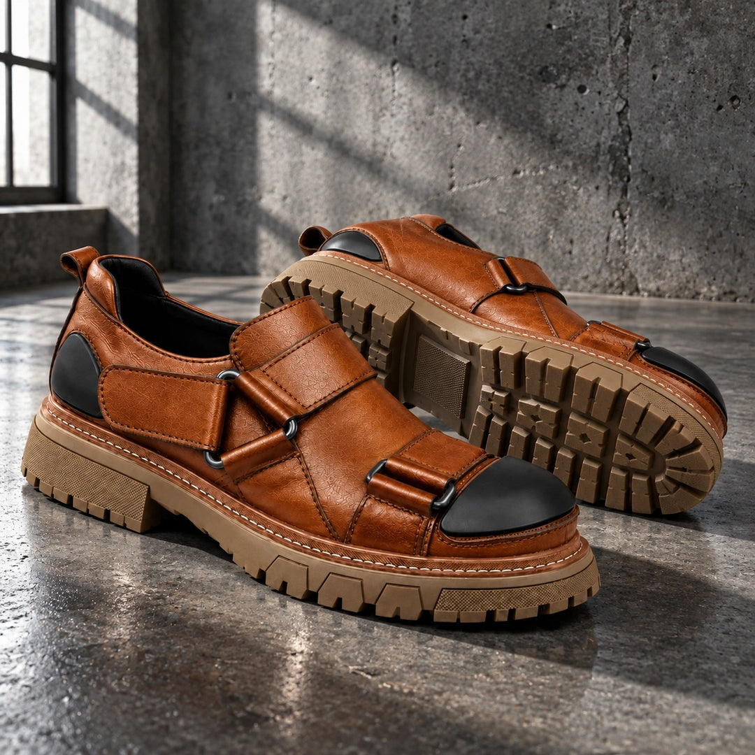 Kemper Leather Strap Shoes