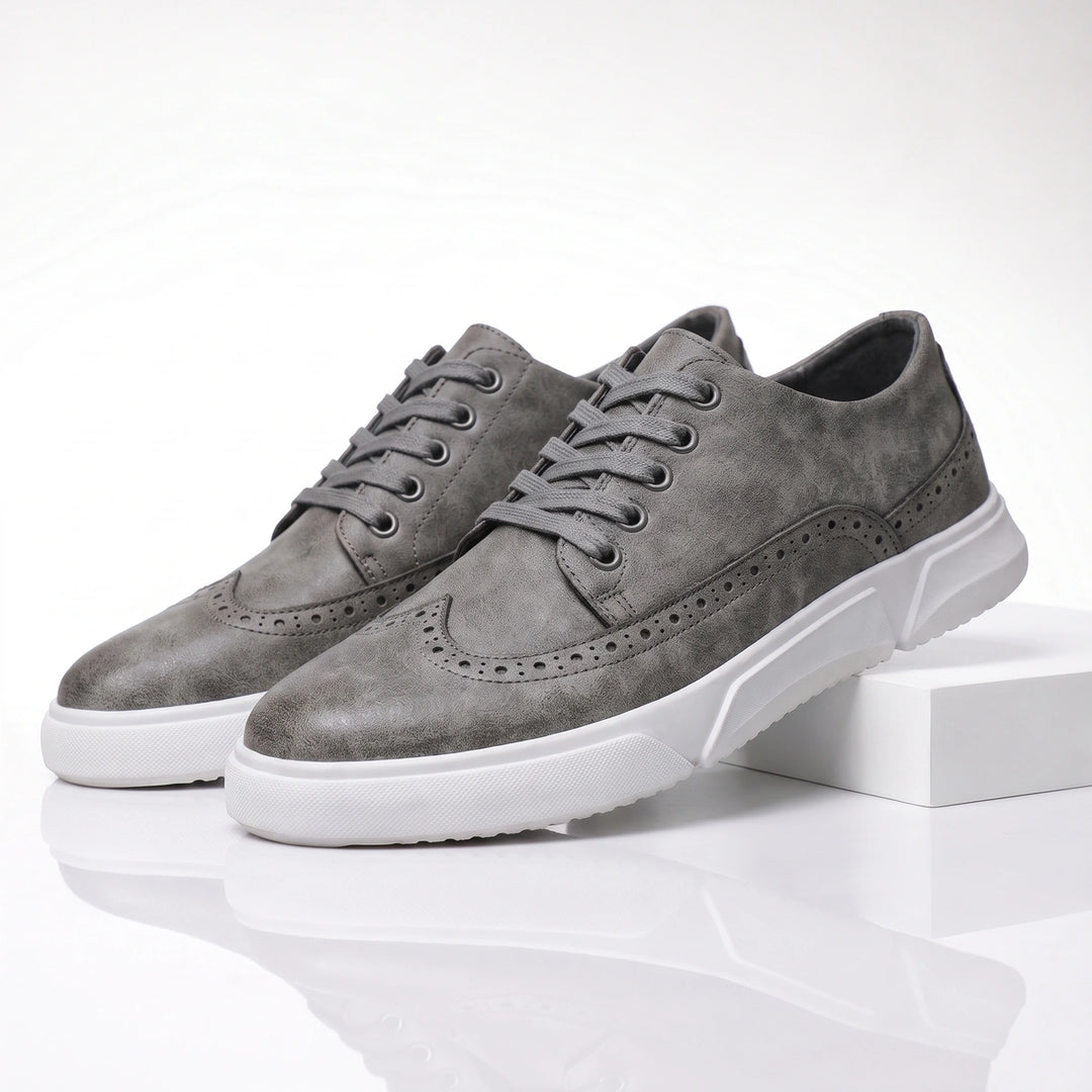 Calver Leather Brogue Sneakers