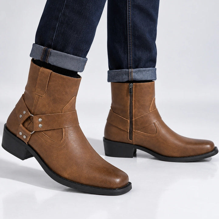 Barlow Leather Ankle Boots