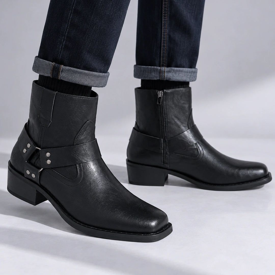 Barlow Leather Ankle Boots