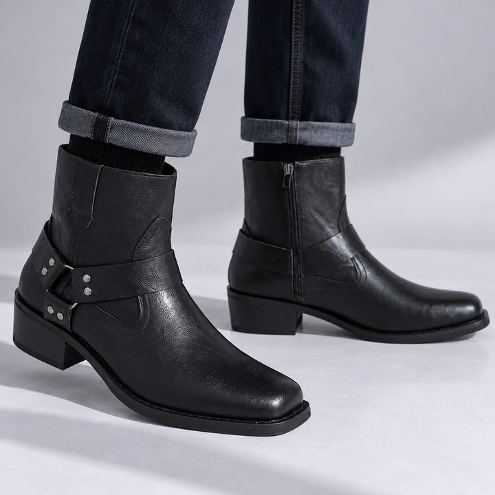 Barlow Leather Ankle Boots