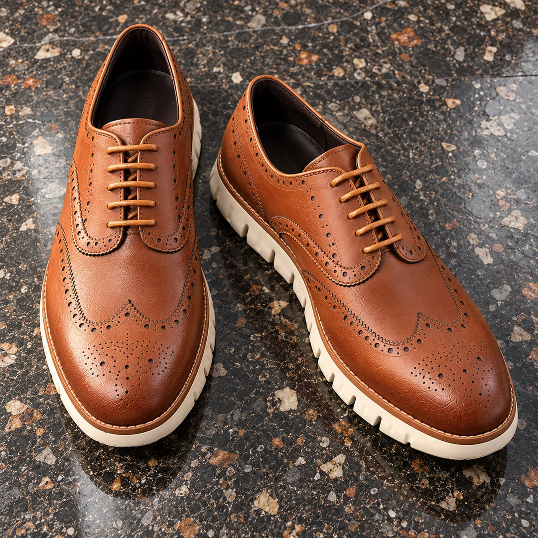 Miles Wingtip Brogue Shoes
