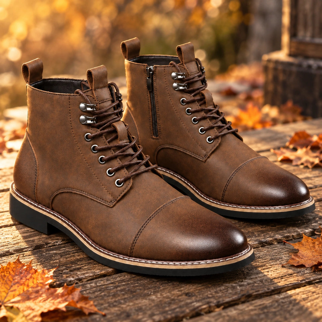 Dunbar Cap Toe Boots