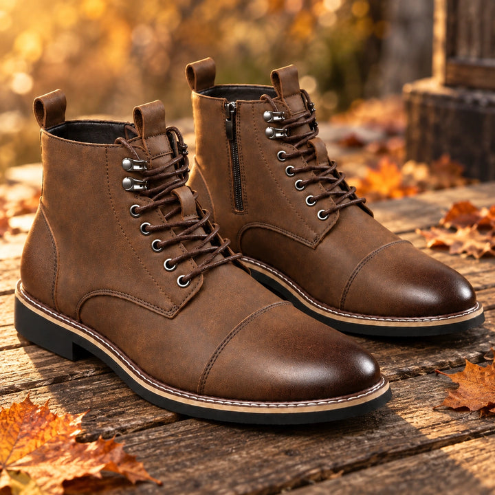Dunbar Cap Toe Boots
