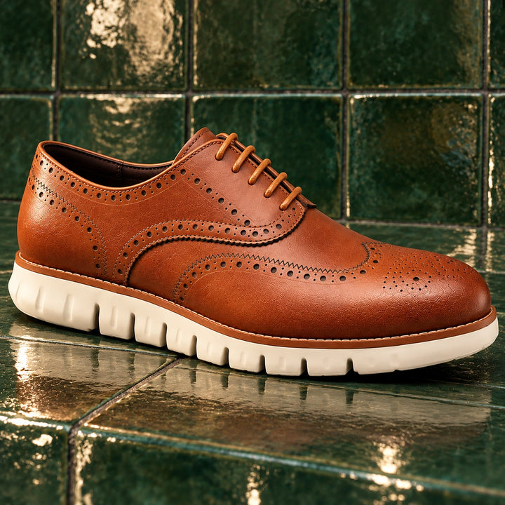 Miles Wingtip Brogue Shoes