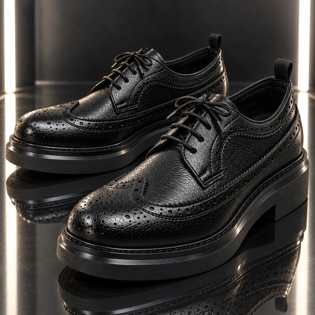 Dean Leather Wingtip Shoes