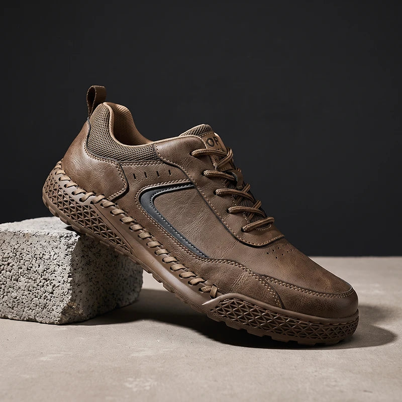 Halvard Leather Sneakers
