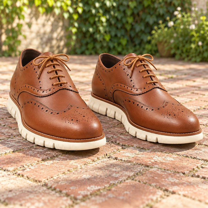Miles Wingtip Brogue Shoes