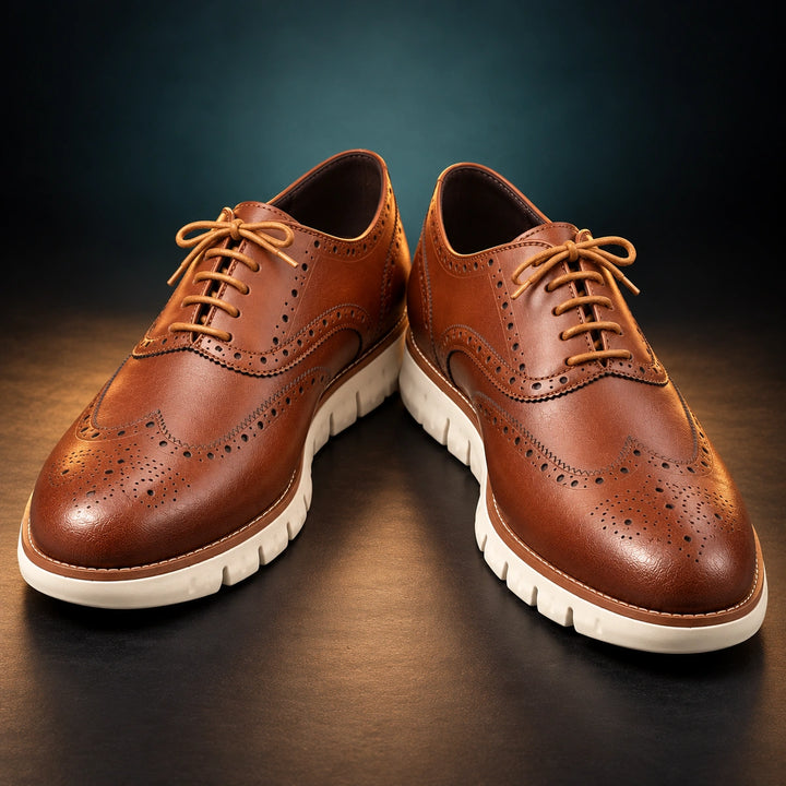 Miles Wingtip Brogue Shoes
