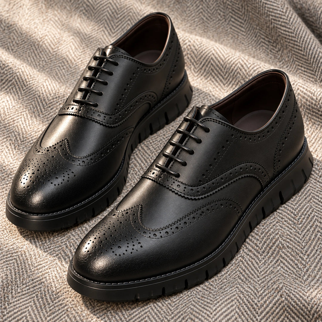 Miles Wingtip Brogue Shoes