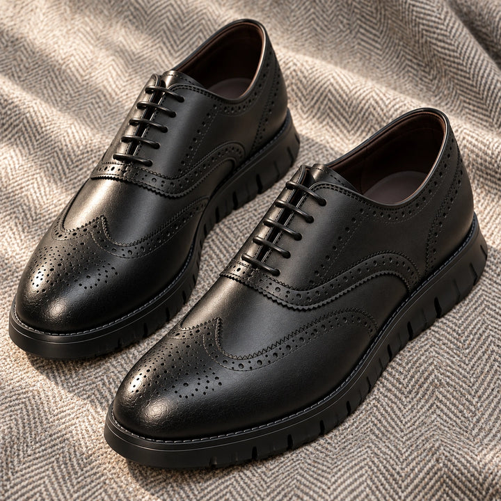 Miles Wingtip Brogue Shoes