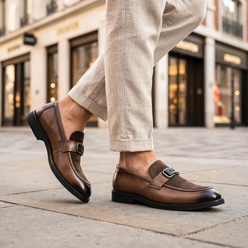 Adriano Leather Loafers