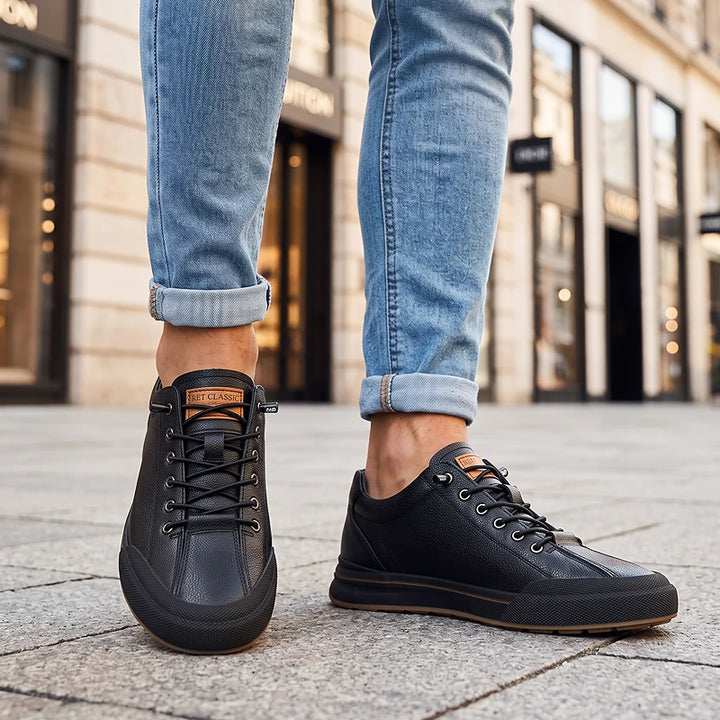 Reid Leather Sneakers