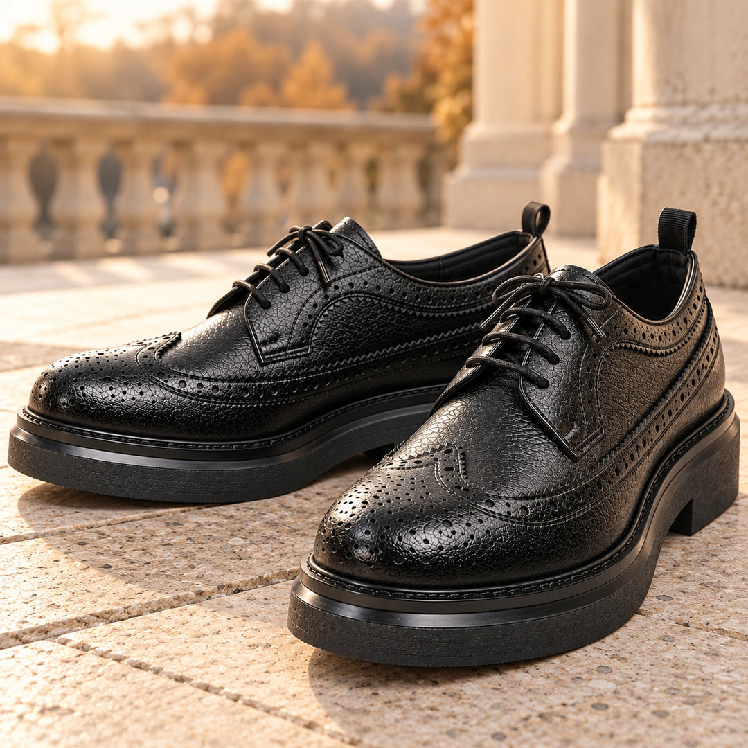 Dean Leather Wingtip Shoes