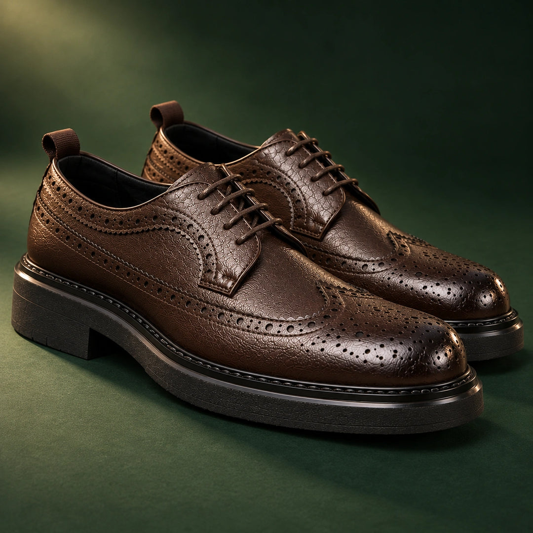 Dean Leather Wingtip Shoes