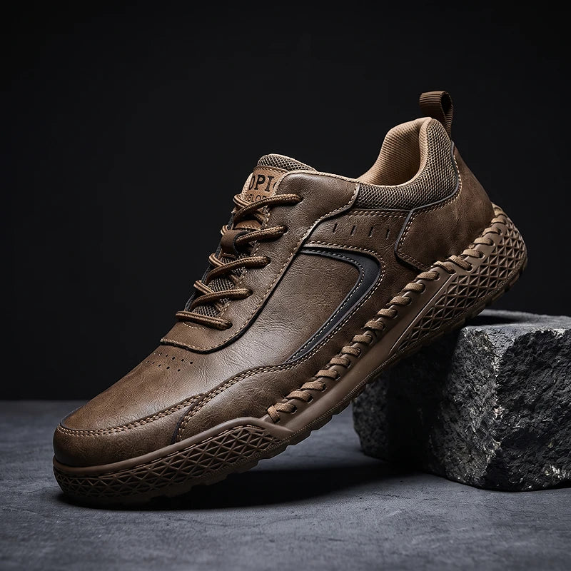 Halvard Leather Sneakers
