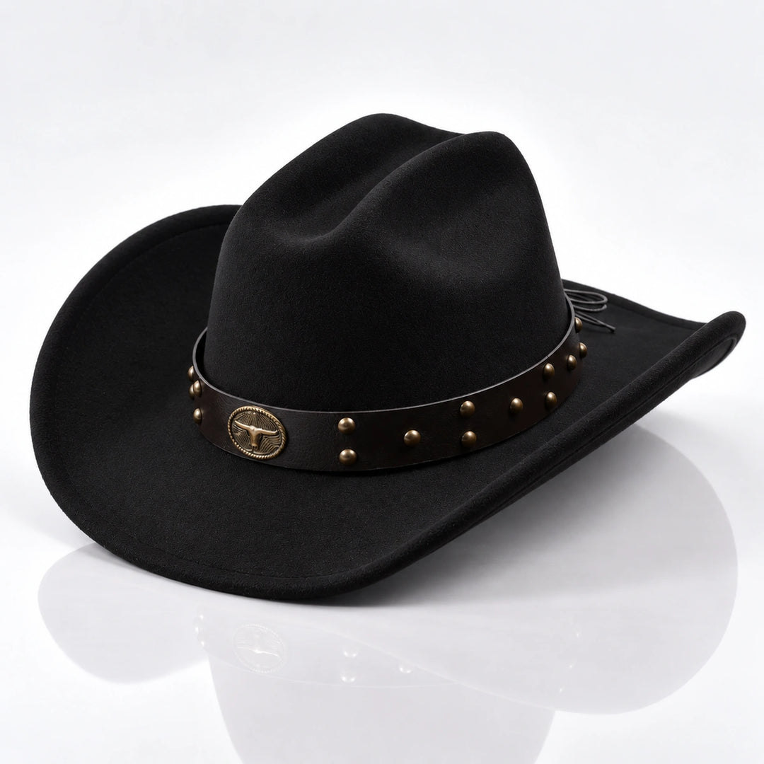 Ryland Studded Western Hat