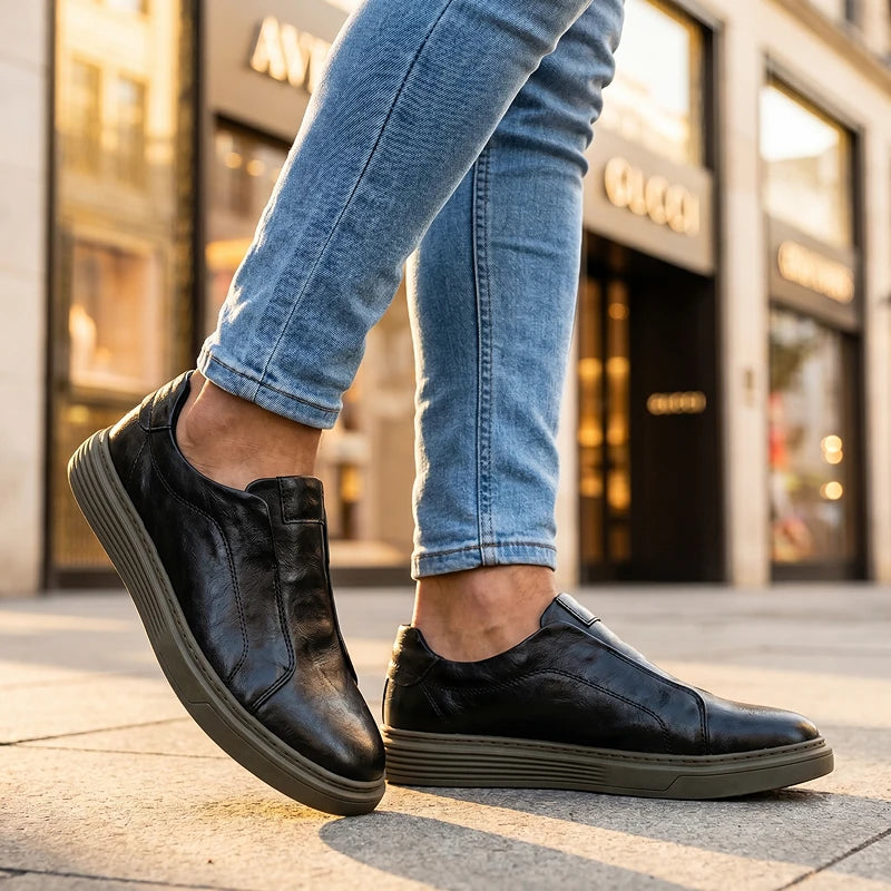 Aurelio Leather Sneakers