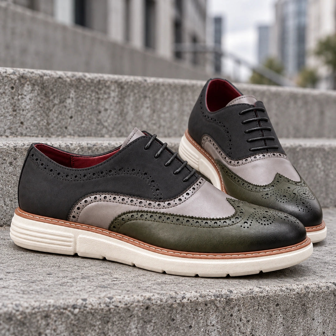 Thomas Leather Brogue Sneakers