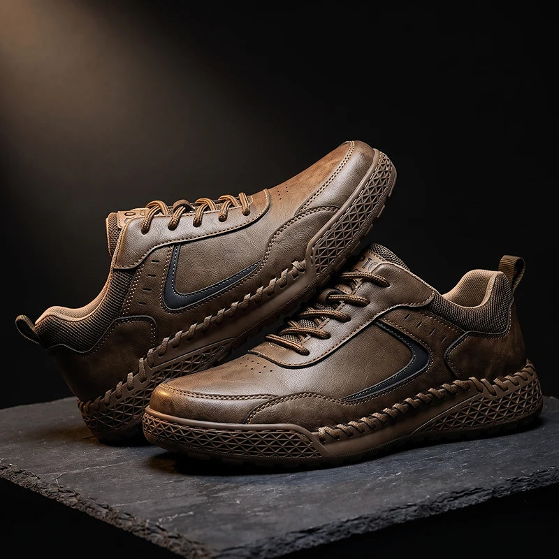 Halvard Leather Sneakers
