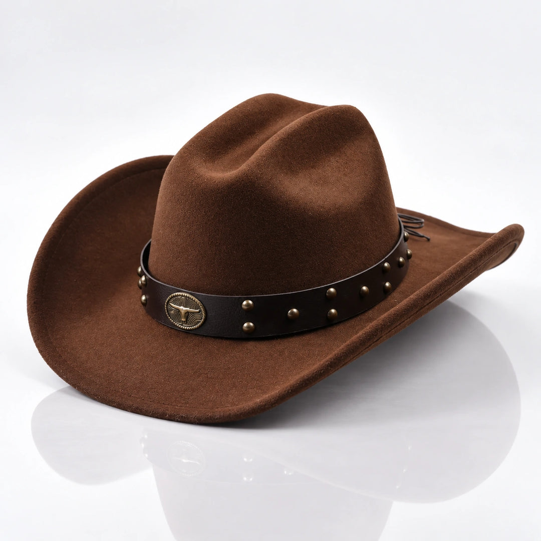 Ryland Studded Western Hat