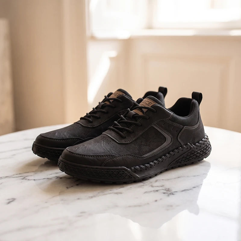 Halvard Leather Sneakers