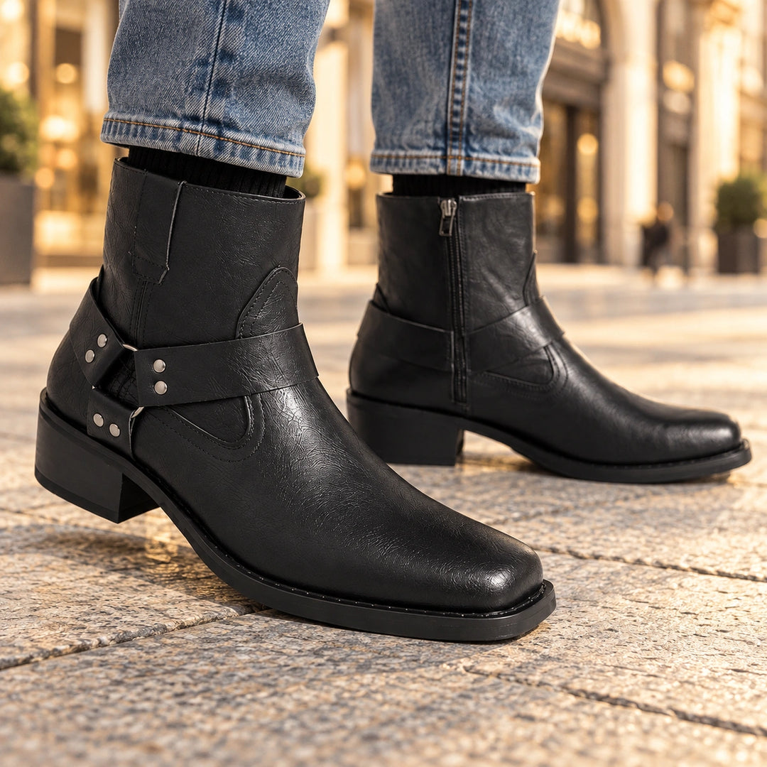 Barlow Leather Ankle Boots