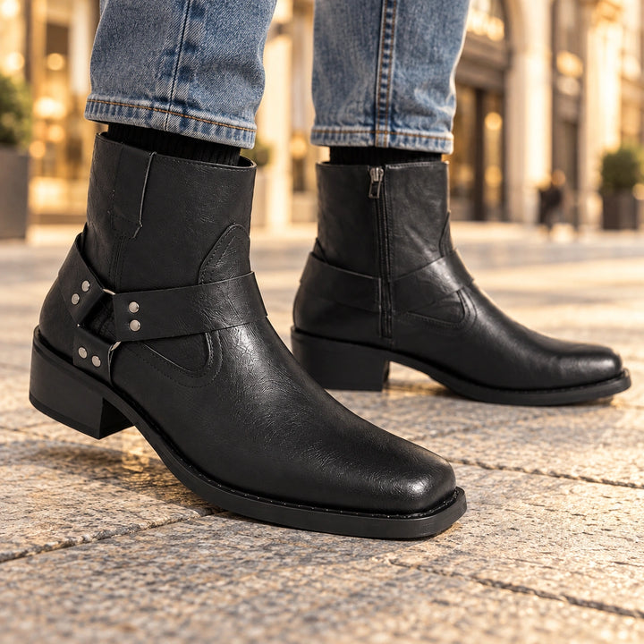Barlow Leather Ankle Boots