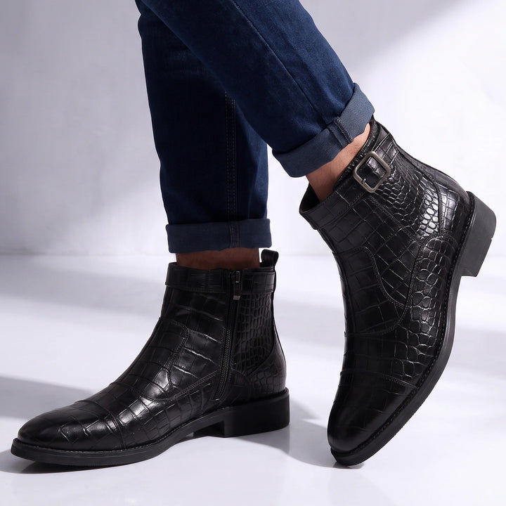 Ellsworth Croc Zip Boots