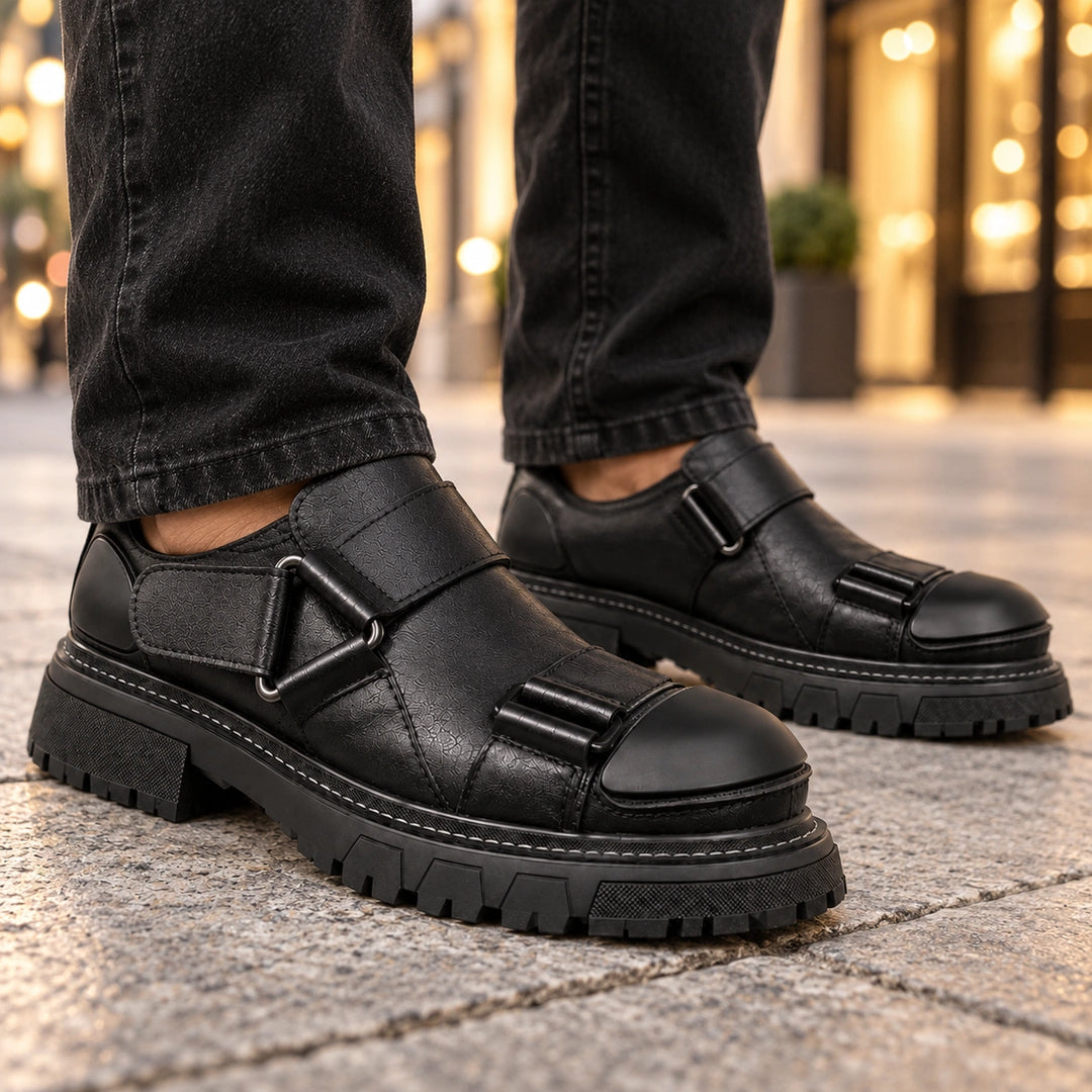 Kemper Leather Strap Shoes