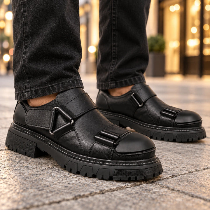 Kemper Leather Strap Shoes