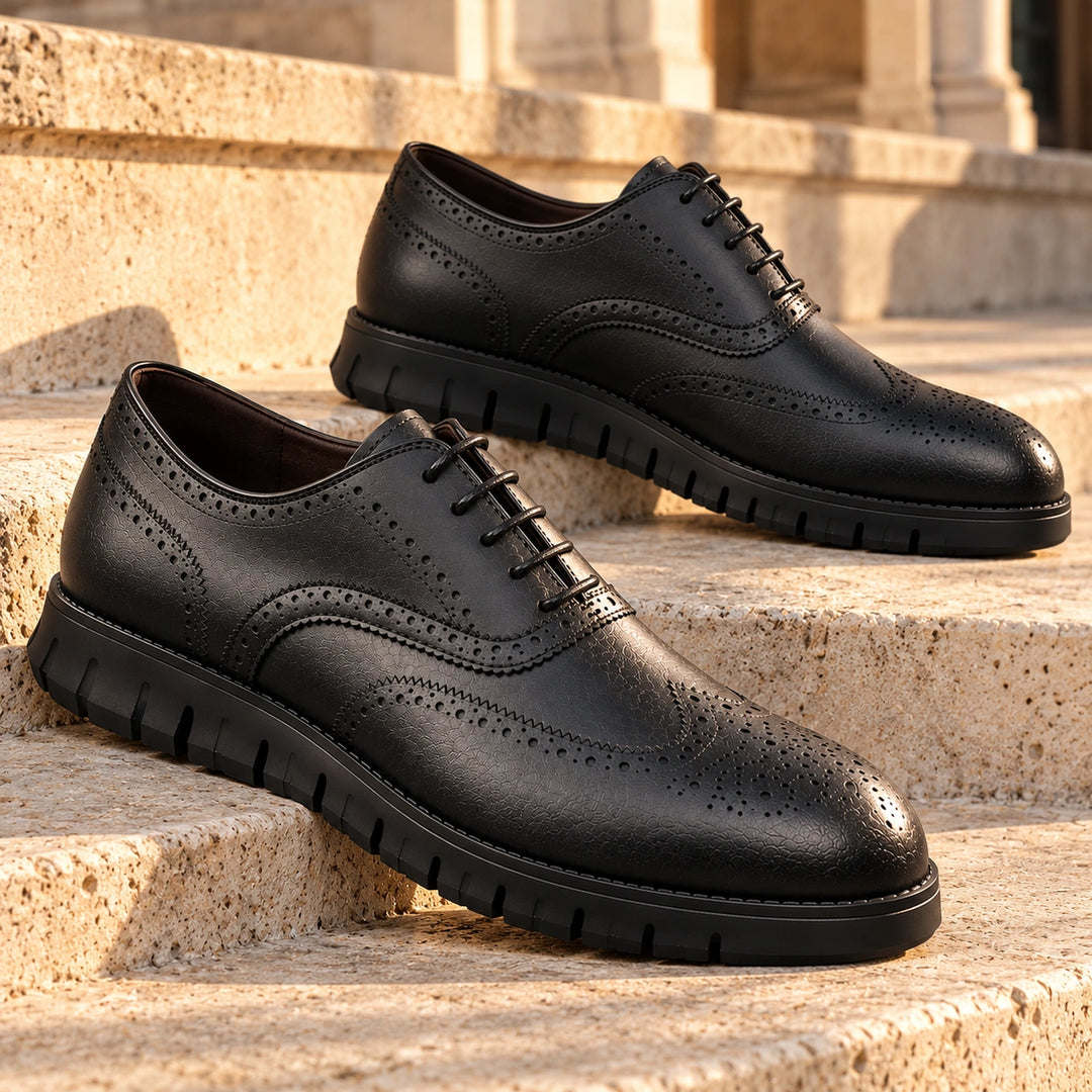 Miles Wingtip Brogue Shoes