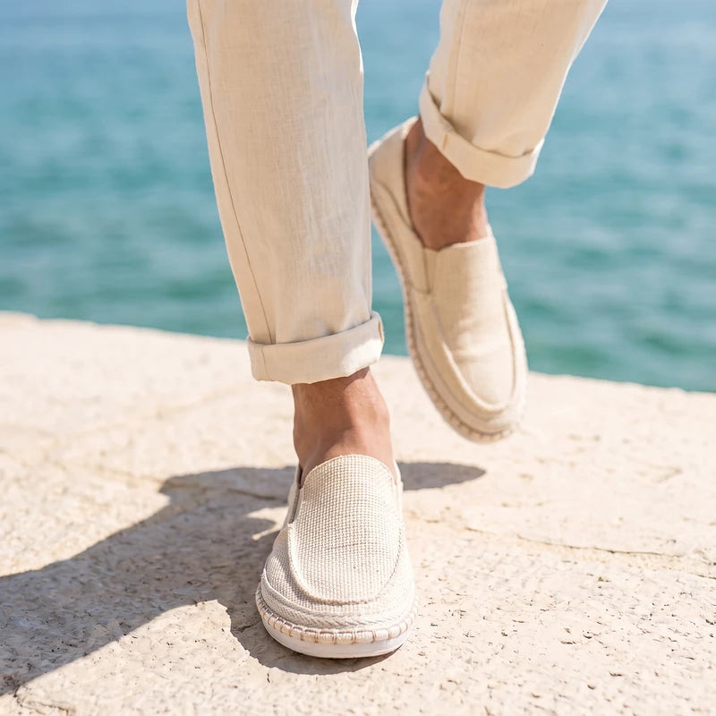Marston Men's Woven Canvas Espadrilles