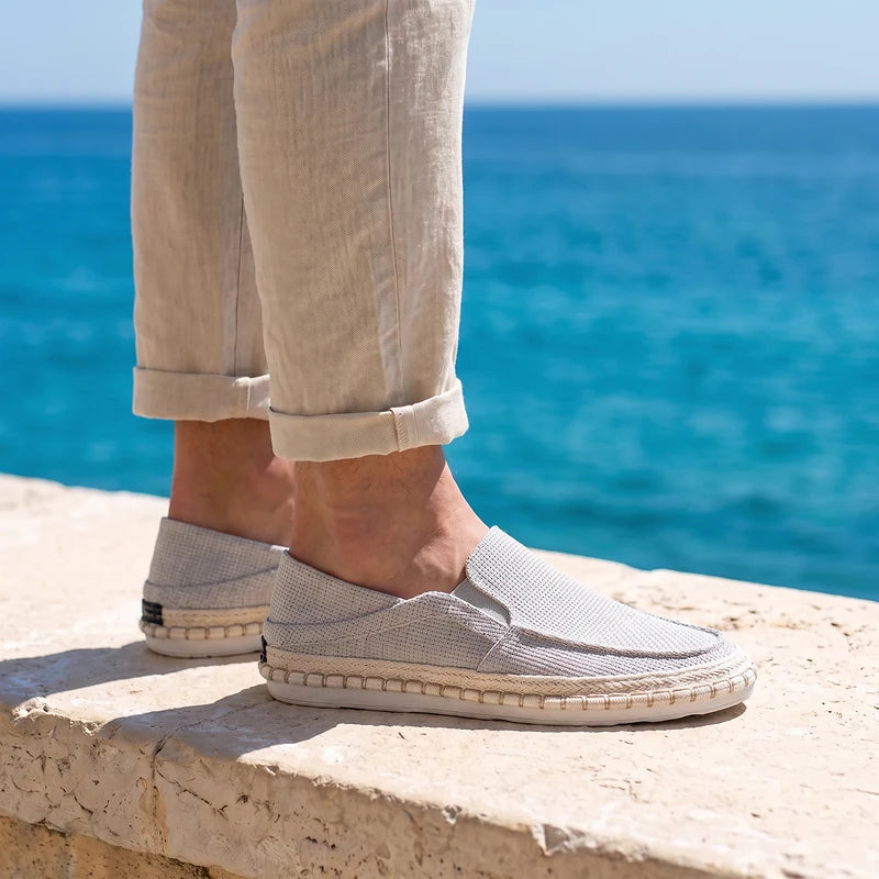 Marston Men's Woven Canvas Espadrilles