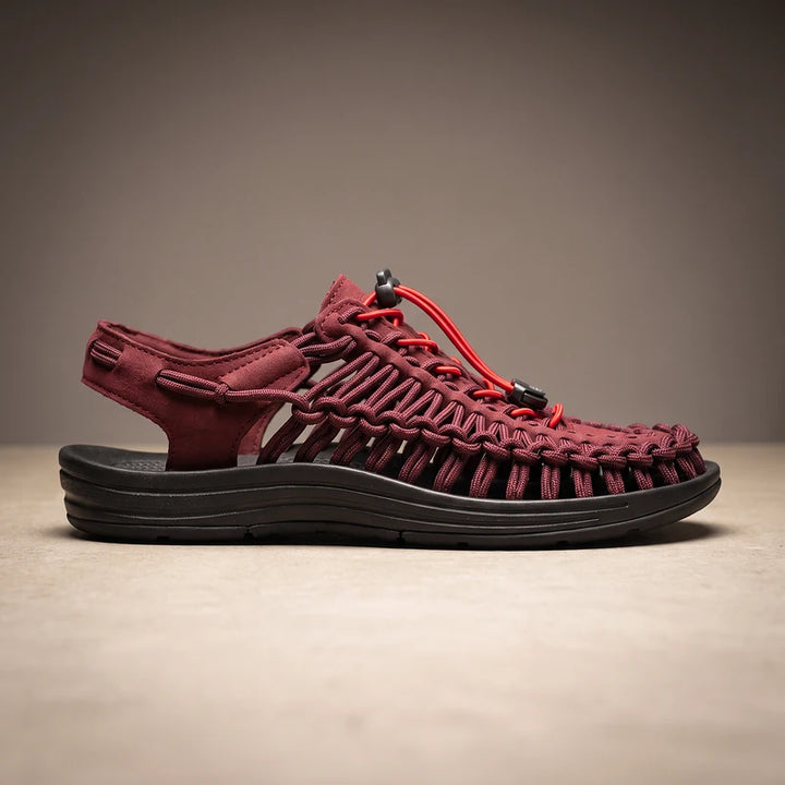 Callum Men's Quick Dry Sport Sandals - Red