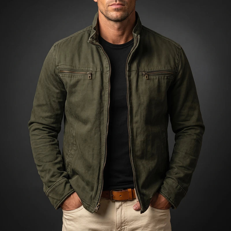 Merritt Men's Vintage Zip Up Jacket