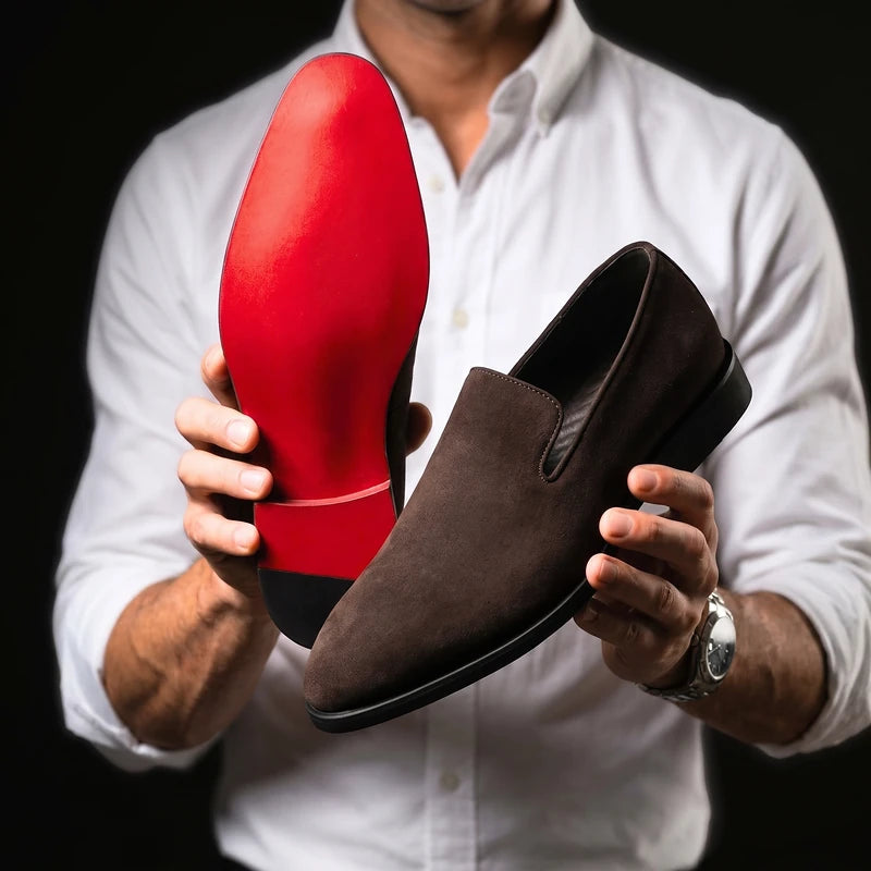 Thaddeus Men's Suede Loafers