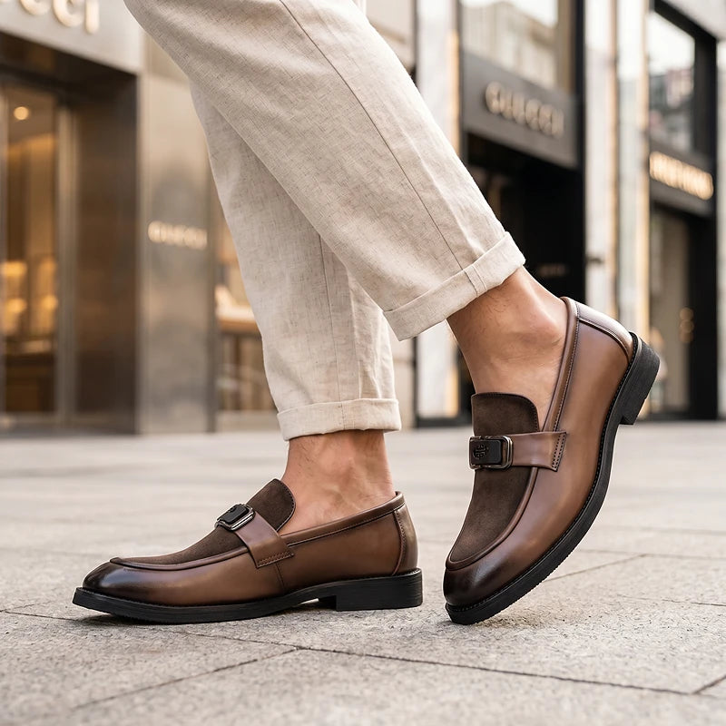 Adriano Leather Loafers
