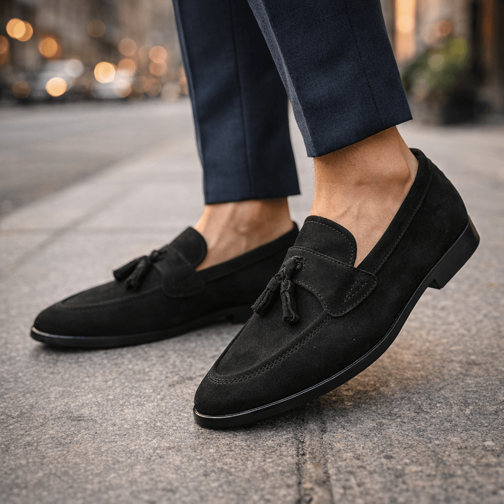 Ashbury Suede Tassel Loafers