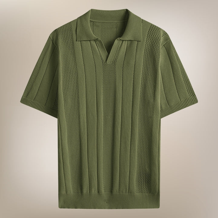 Cavell Polo Shirt - Redwood Main