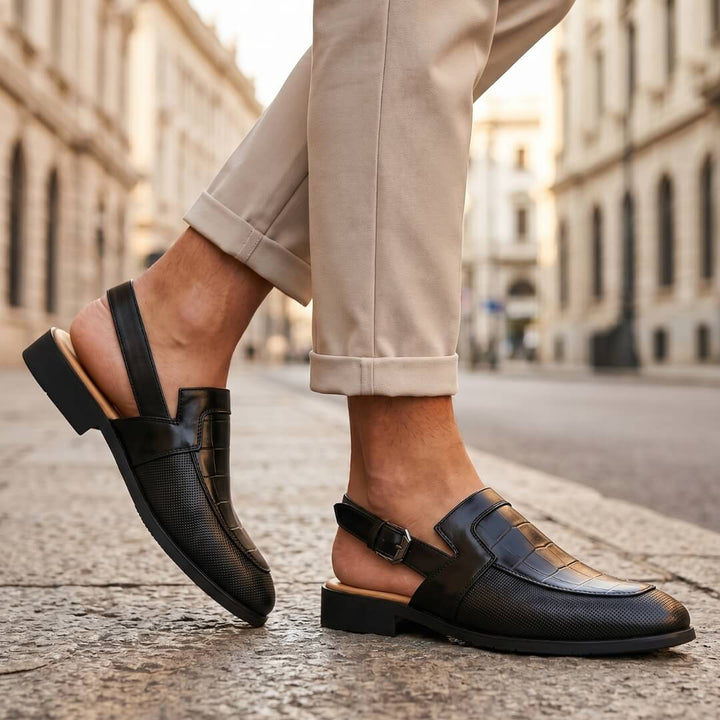 Radley Leather Slingback Loafers