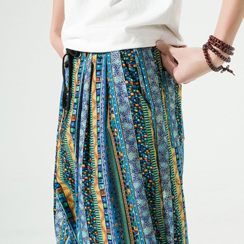 Mystic Pattern Pants - Redwood Main